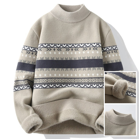 Warm Sweater with Insulated Lining