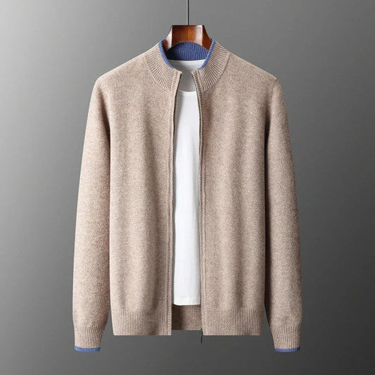 Cashmere Zip Jacket